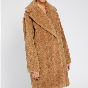 Alice + Olivia Tan Teddy Coat